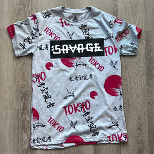 Launder Gray Medium "Savage" T-shirt Men
